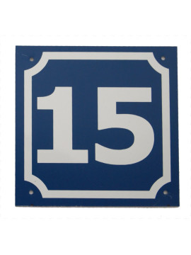 izrada kućnog broja 15x15cm